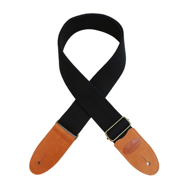 SOUNDSATION CL-BK - Pamut heveder gitárokhoz valódi szarvasbőr végekkel