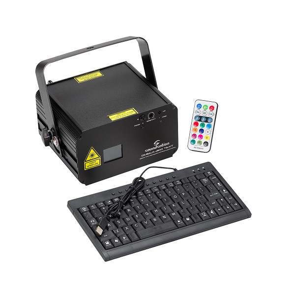 SOUNDSATION OMEGA-330 TEXT - 330mW Szöveges Lézer Rendszer, RGB grafikus effektekkel