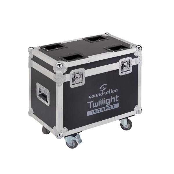 SOUNDSATION TWILIGHT 150 SPOT CASE - Flight Case 2 db TWILIGHT 150 SPOT számára