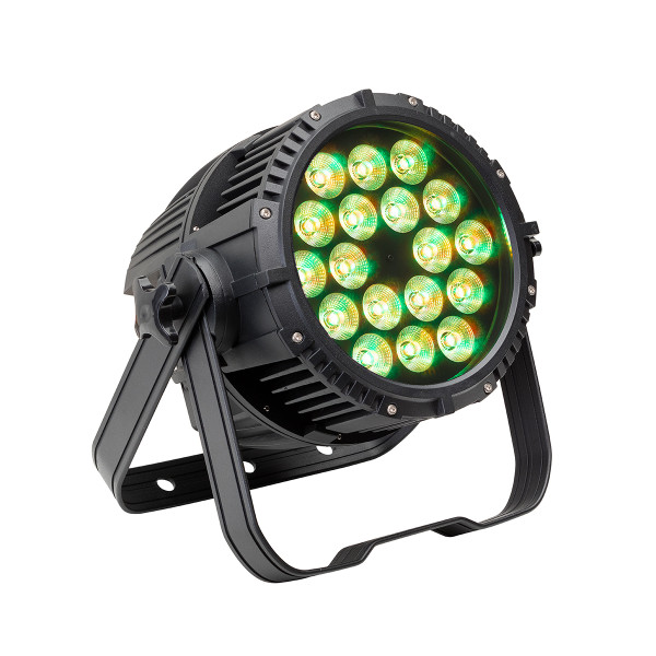 SOUNDSATION PAR-18-18W-IP65 - 18x18W RGBWA+UV 6in1 LED PAR lámpa kültéri használatra (IP65) SOUNDSATION PAR-18-18W-IP65 - 18x18W RGBWA+UV 6in1 LED PAR lámpa kültéri használatra (IP65)