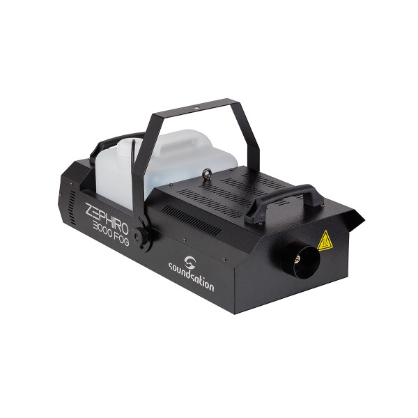 SOUNDSATION ZEPHIRO 3000 FOG - Nagy teljesítményű füstgép DMX vezérlővel, vezetékes és vezeték nélküli vezérlővel