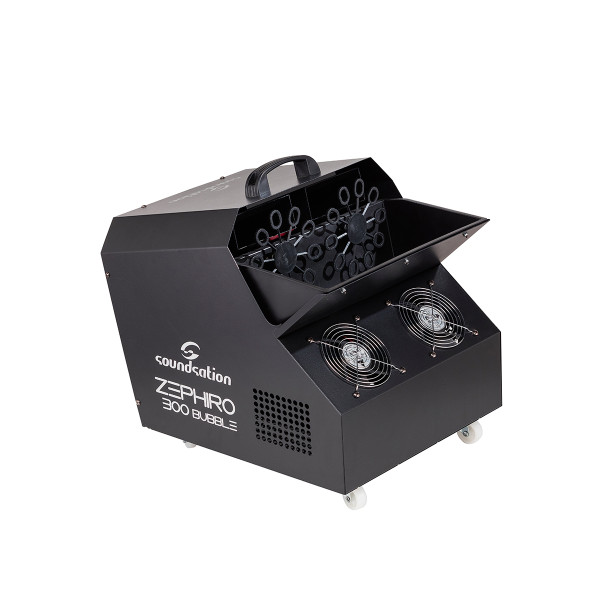 SOUNDSATION ZEPHIRO 300 BUBBLE - Professzionális két-tárcsás buborékgép vezeték nélküli vezérlővel