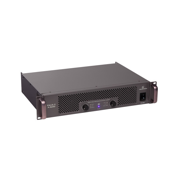 SOUNDSATION ZEUS II A-600 - 2x200W @ 8ohm / 2x300W @ 4ohm professzionális Class-AB erősítő
