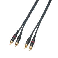 SOUNDSATION WM-2RCA2RCA15 - Wiremaster adapterkábel 2 x RCA - 2 x RCA / 1.5 m