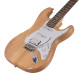 SOUNDSATION RIDER-PRO-RSH NT - Double cutaway elektromos gitár 2 single coil + osztható humbucker pickuppel és önzáró kulcsokkal (Wilkinson mechanika, eco-rózsafa fogólap)