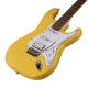 SOUNDSATION RIDER-PRO-RSH VB - Double cutaway elektromos gitár 2 single coil + osztható humbucker pickuppel és önzáró kulcsokkal (Wilkinson mechanika, eco-rózsafa fogólap)
