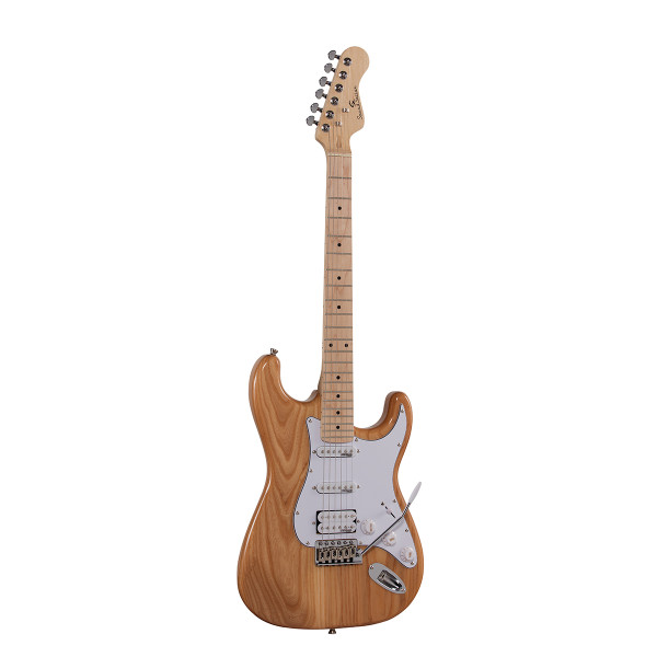 SOUNDSATION RIDER-PRO-MSH NT - Double cutaway elektromos gitár 2 single coil + osztható humbucker pickuppel és önzáró kulcsokkal (Wilkinson mechanika, juharfa fogólap) SOUNDSATION RIDER-PRO-MSH NT - Double cutaway elektromos gitár 2 single coil + osztható humbucker pickuppel és önzáró kulcsokkal (Wilkinson mechanika, juharfa fogólap)