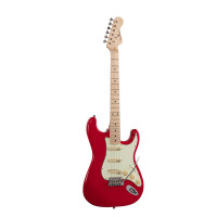 SOUNDSATION RIDER-RETRO-M FR - Double cutaway elektromos gitár 3 single coil pickuppel és vintage kulcsokkal (Wilkinson mechanika, juharfa fogólap)