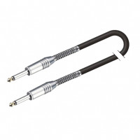 SOUNDSATION BPCJJ-10BK - Hangfalkábel: 6.3mm Jack MONO - 6.3mm Jack MONO / 2x1.3 mm2 / 10m