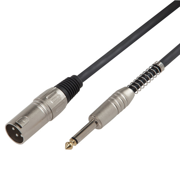 SOUNDSATION BPCXJ-15BK - Hangfalkábel: XLR 3pólusú papa - 6.3mm Jack MONO / 2x1.3 mm2 / 15m