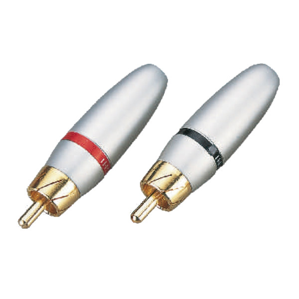 SOUNDSATION SRCA026M-B - Fém csatlakozó RCA papa (25 db-os csomag)