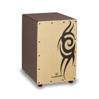 SOUNDSATION SCAJ-05-TRN - Snare Cajon New Tribal TATTOO Series