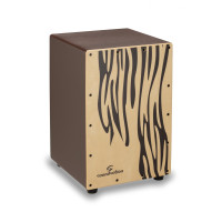 SOUNDSATION SCAJ-05-ZB - Snare Cajon Zebra TATTOO Series