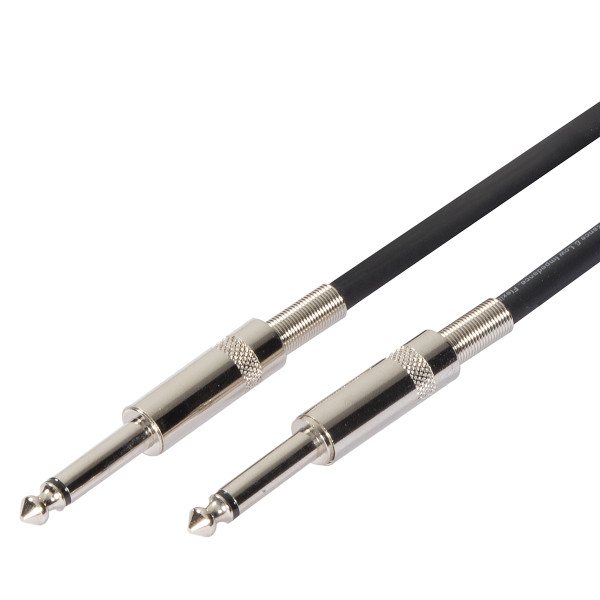 SOUNDSATION EICJJ-6BK - Aszimmetrikus hangszerkábel: 6.3mm Jack MONO - 6.3mm Jack MONO / 6m