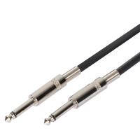 SOUNDSATION EICJJ-9BK - Aszimmetrikus hangszerkábel: 6.3mm Jack MONO - 6.3mm Jack MONO / 9m