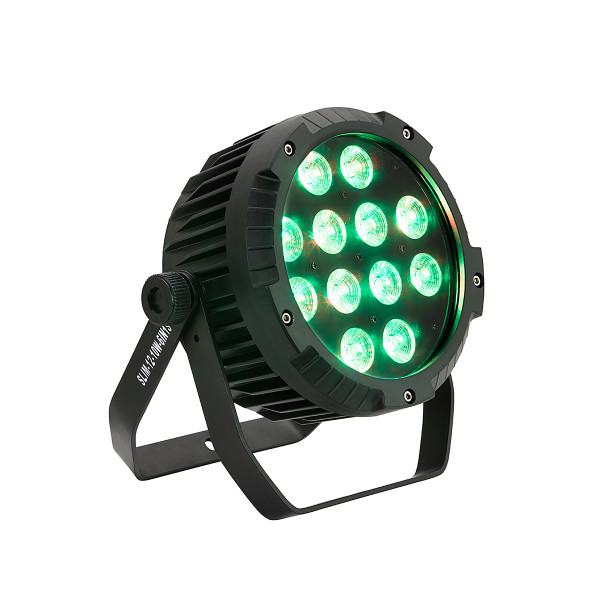 SOUNDSATION SESTETTO 1012 SLIM SILENT - Beltéri Slim PAR lámpa 12 x 10W 6in1 LED, ventilátor nélküli