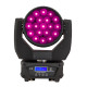 SOUNDSATION MHL-19-12W-RGBW SET - Set of 4 Beam & Wash LED Moving Head 1 -12W RGBW 4in1 Zoom with Flight Case