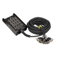 SOUNDSATION SBGX10-1204-15MT - Professzionális fém csoportkábel, 12 bemenet/ 4 kimenet