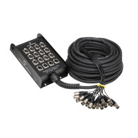 SOUNDSATION SBGX10-1204-20MT - Professzionális fém csoportkábel, 12 bemenet/ 4 kimenet