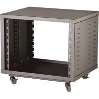 SOUNDSATION SRACK-100 8UW - 8 tároló egységes rack szekrény kerekekkel felszerelve