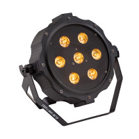 SOUNDSATION SESTETTO 1007 SLIM - 7x10W RGBWAV 6IN1 Slim LED Projektor