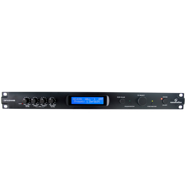 SOUNDSATION DFX2448 - 24 bit-es multieffekt processzor 1U rack méretű