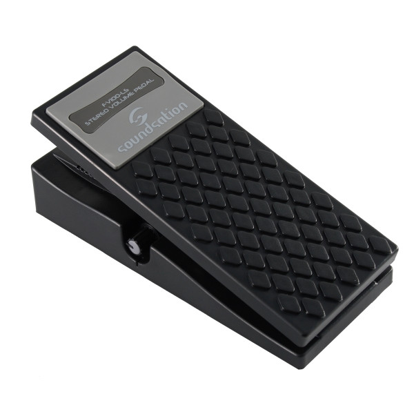 SOUNDSATION FV100-LS - Sztereó gitár hangerőpedál, minimum hangerő beállítási lehetőséggel