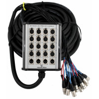 SOUNDSATION SGBX20-1604 - Professzionális alumínium csoportkábel, 16 bemenet/ 4 kimenet