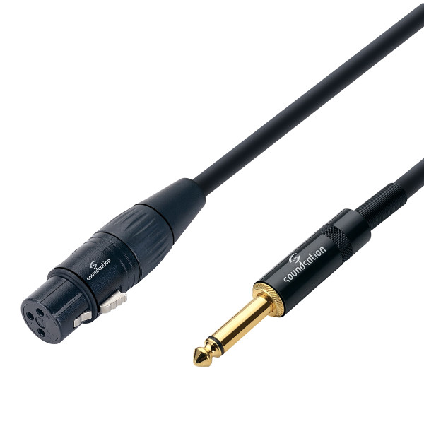 SOUNDSATION WM-PCXFJ5 - Wiremaster hangfalkábel: XLR(mama)-6.3mm Jack MONO / 1x2.5 mm2 / 5m