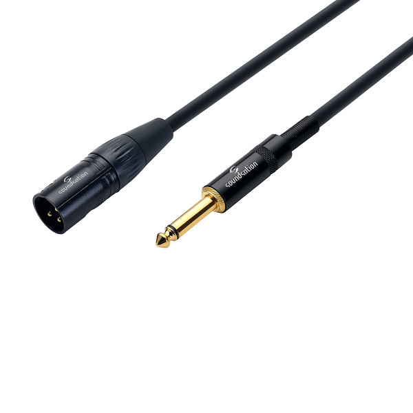 SOUNDSATION WM-PCXMJ10 - Wiremaster hangfalkábel: XLR(papa)-6.3mm Jack MONO / 1x2.5 mm2 / 10m