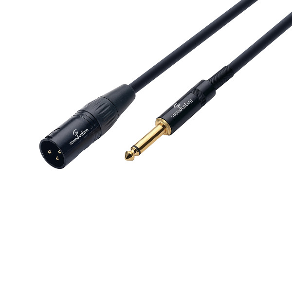 SOUNDSATION WM-PCXMJ15 - Wiremaster hangfalkábel: XLR(papa)-6.3mm Jack MONO / 1x2.5 mm2 / 15m