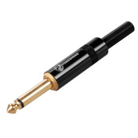 SOUNDSATION Y224E-BG - Yongsheng by Neutrik® 6.3mm Jack MONO papa csatlakozó (25 db-os doboz)