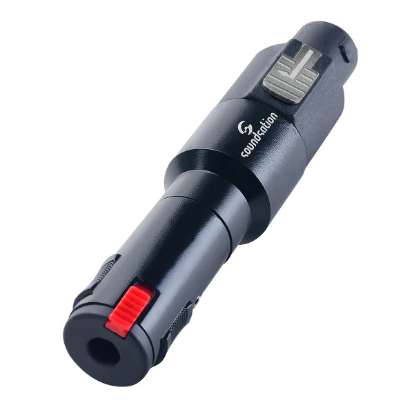SOUNDSATION WM-S4PFJF - Wiremaster adapter: Speakon 4pólusú mama - 6.3mm Jack MONO mama