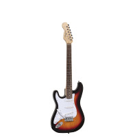 SOUNDSATION RIDER-STD-SLH 3TS - Balkezes Double Cutaway elektromos gitár 3 Single Coil pickuppel