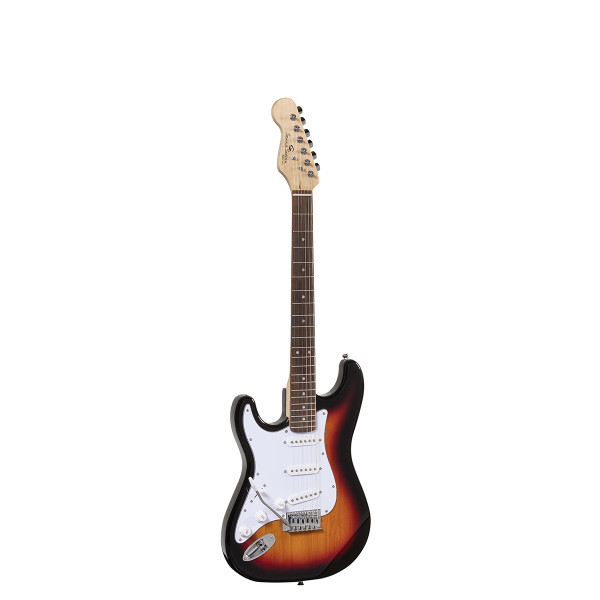 SOUNDSATION RIDER-STD-SLH 3TS - Balkezes Double Cutaway elektromos gitár 3 Single Coil pickuppel