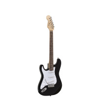 SOUNDSATION RIDER-STD-SLH BK - Balkezes Double Cutaway elektromos gitár 3 Single Coil pickuppel