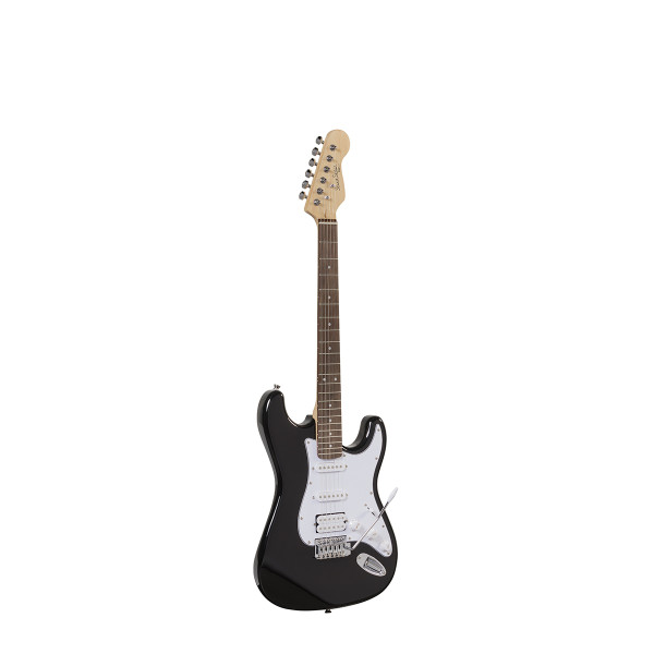 SOUNDSATION RIDER-STD-H BK - Double Cutaway elektromos gitár 2 Single Coil + 1 Humbuckerrel SOUNDSATION RIDER-STD-H BK - Double Cutaway elektromos gitár 2 Single Coil + 1 Humbuckerrel