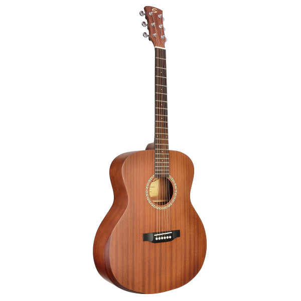 SOUNDSATION MEZZALUNA-AR-MOP - Grand Auditorium cutaway akusztikus gitár kartámasszal és előerősítővel