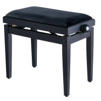 SOUNDSATION SBH-103V-SBK - Állítható magasságú matt felületű zongorapad