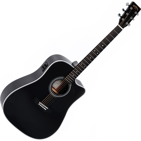 Sigma DMC-1STE-BK+ elektro-akusztikus gitár Sigma DMC-1STE-BK+ elektro-akusztikus gitár