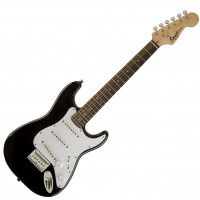 Squier Mini Stratocaster LRL Black elektromos gitár