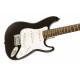 Squier Mini Stratocaster LRL Black elektromos gitár