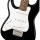 Squier Mini Stratocaster Black balkezes elektromos gitár Squier Mini Stratocaster Black balkezes elektromos gitár