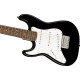 Squier Mini Stratocaster Black balkezes elektromos gitár Squier Mini Stratocaster Black balkezes elektromos gitár