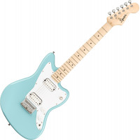 Squier Mini Jazzmaster HH MN Daphne Blue elektromos gitár