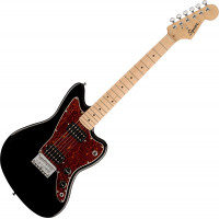Squier FSR Mini Jazzmaster HH MN Black elektromos gitár