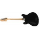 Squier Contemporary Active Starcaster MN Flat Black elektromos gitár