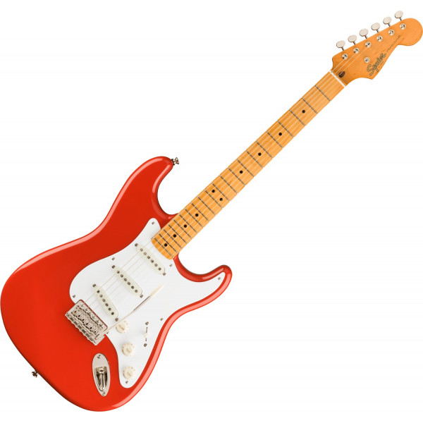 Squier Classic Vibe '50s Stratocaster MN Fiesta Red elektromos gitár
