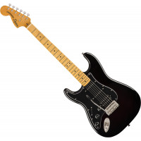 Squier Classic Vibe '70s Stratocaster HSS MN Black balkezes elektromos gitár