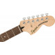 Squier Affinity Stratocaster HH LRL Charcoal Frost Metallic elektromos gitár